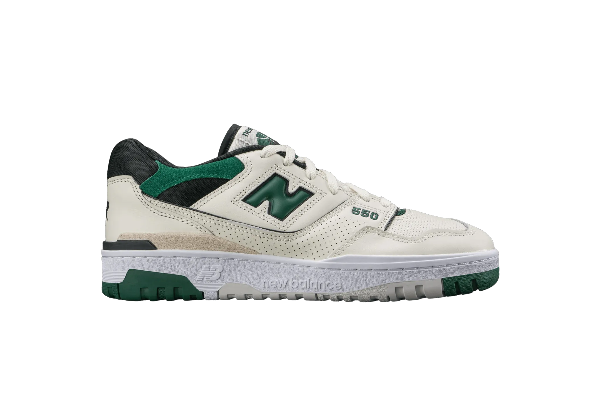 New Balance 550 Sea Salt Pine Green