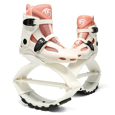 New Kangaroo Jump Boots-Shoes Workout Jumps Gen II Series Pink White