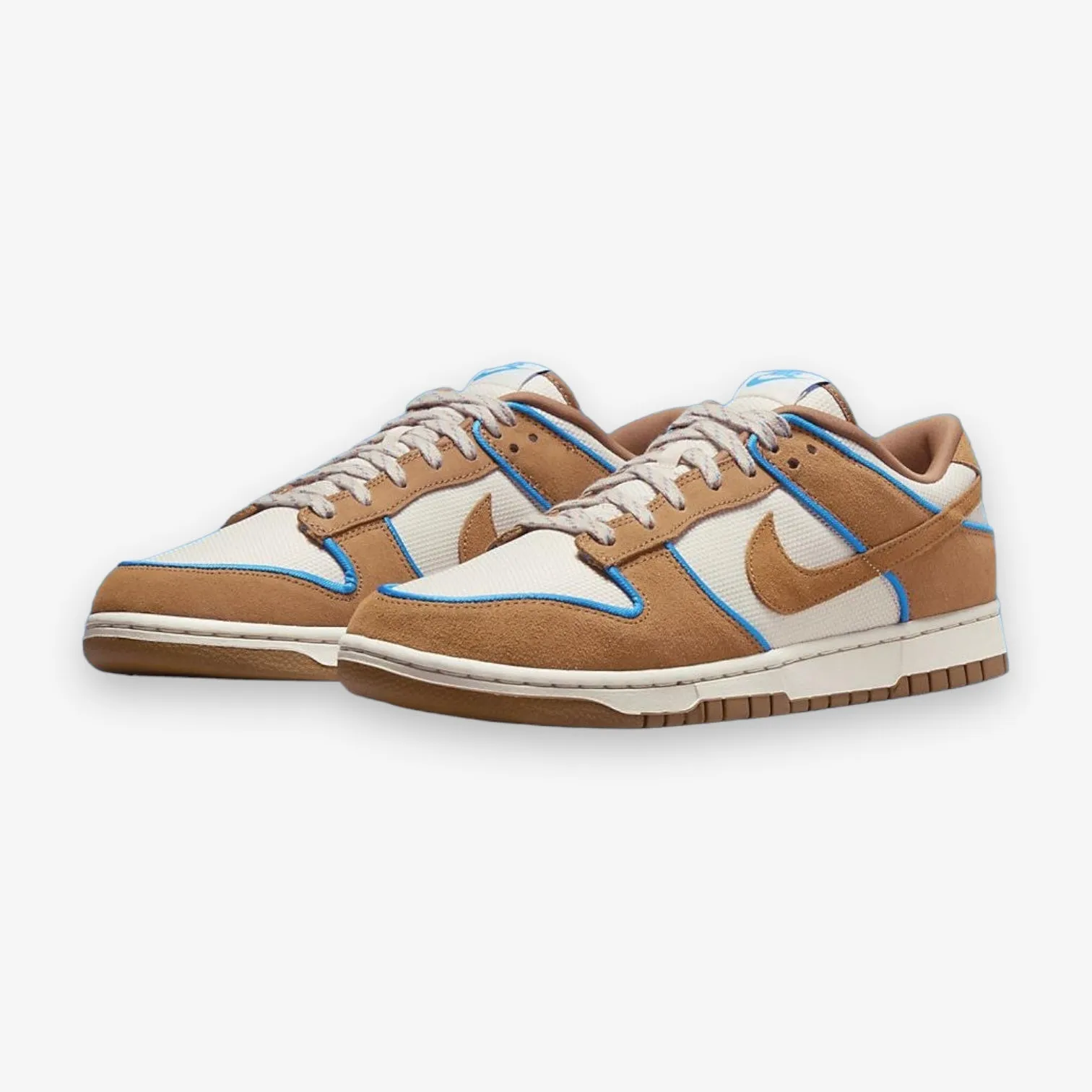 NIKE DUNK LOW RETRO PREMIUM LT OREWOOD BRN/LT BRITISH TAN-PHOTO BLUE FN5825-100