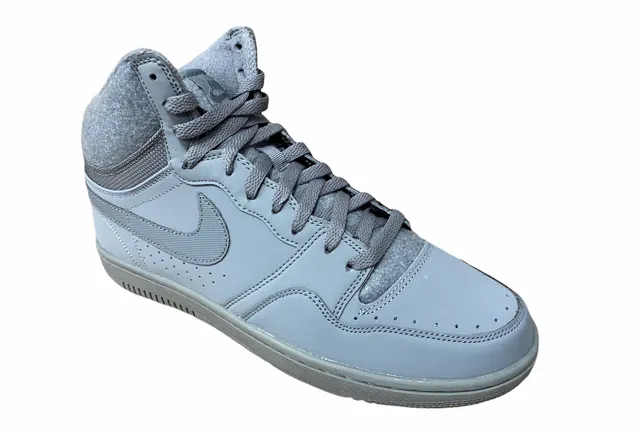 Nike scarpa sneakers da uomo Court Force Hi 457701 023 grigio