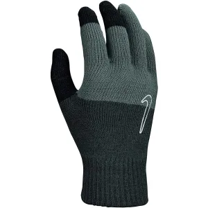 Nike Unisex – Adult's Knitted Tech and Grip Gloves, Gray, S/M