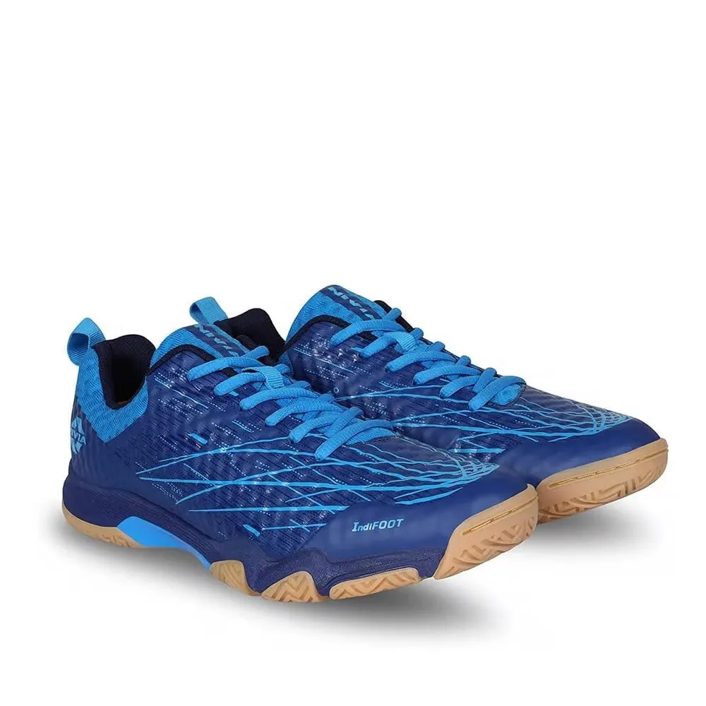 Nivia Powerstrike 3.0 Badminton Shoes for Men (Blue)