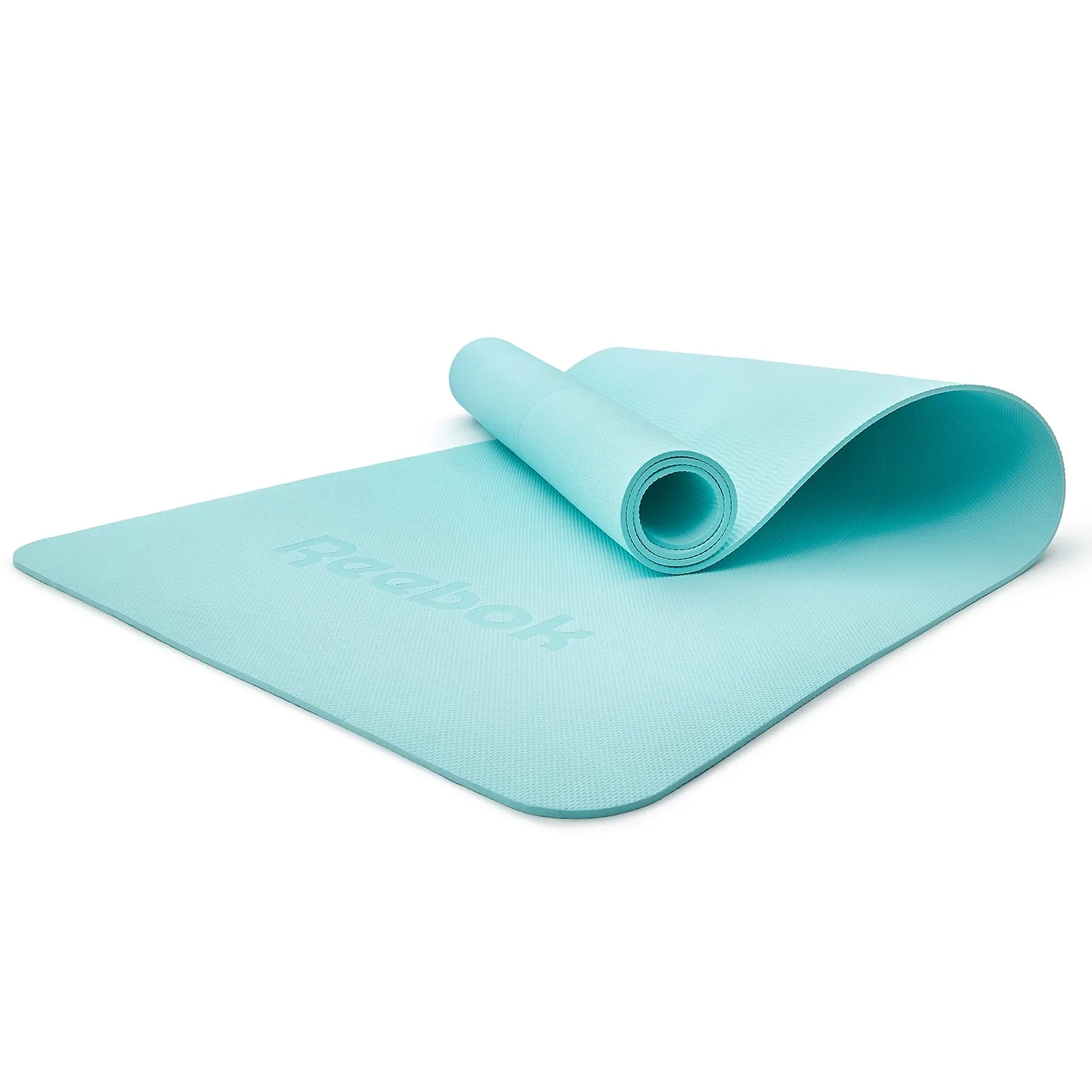 Non-Slip Yoga Mat 5mm Cushioning, Lightweight, 1.76m - Reebok