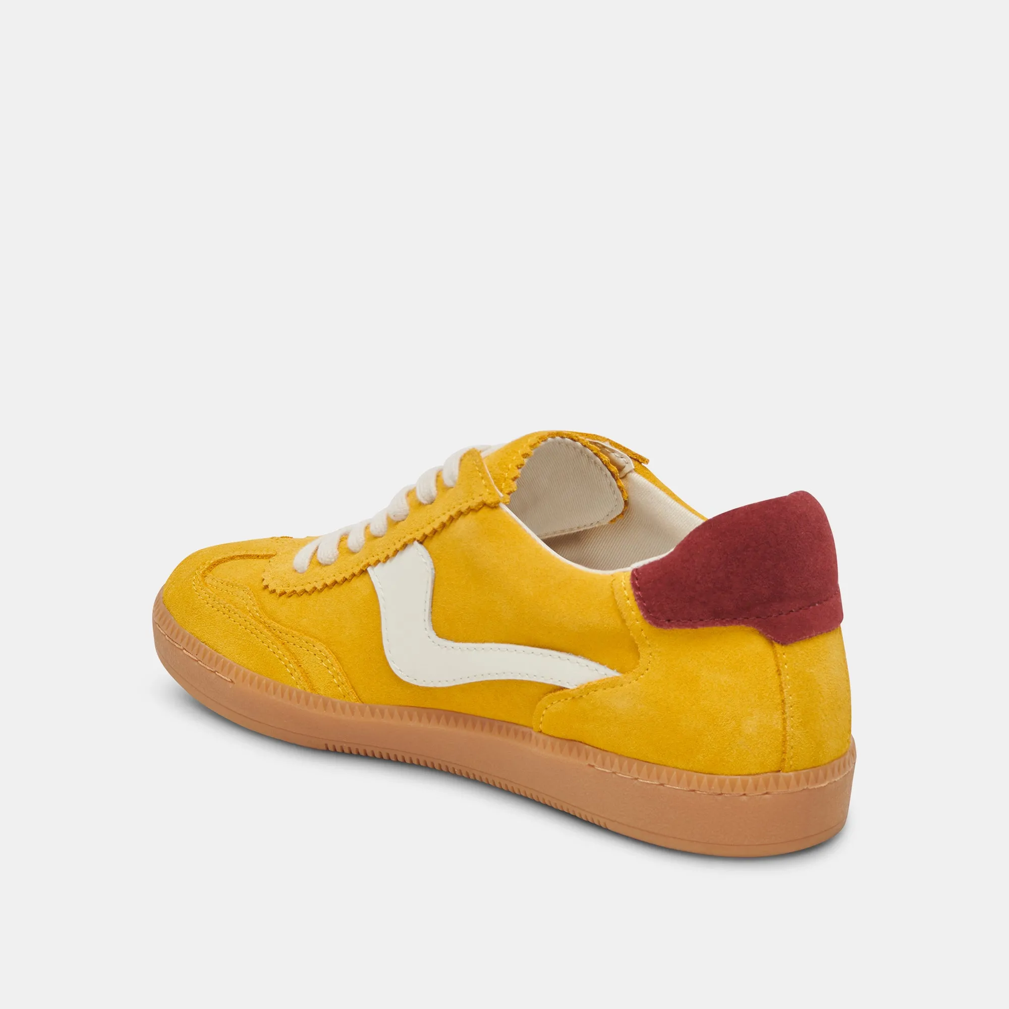 NOTICE SNEAKERS MUSTARD SUEDE