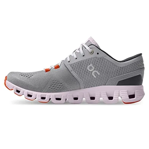 ON Cloud Womens CloudX Running Shoes Alloy Lilly