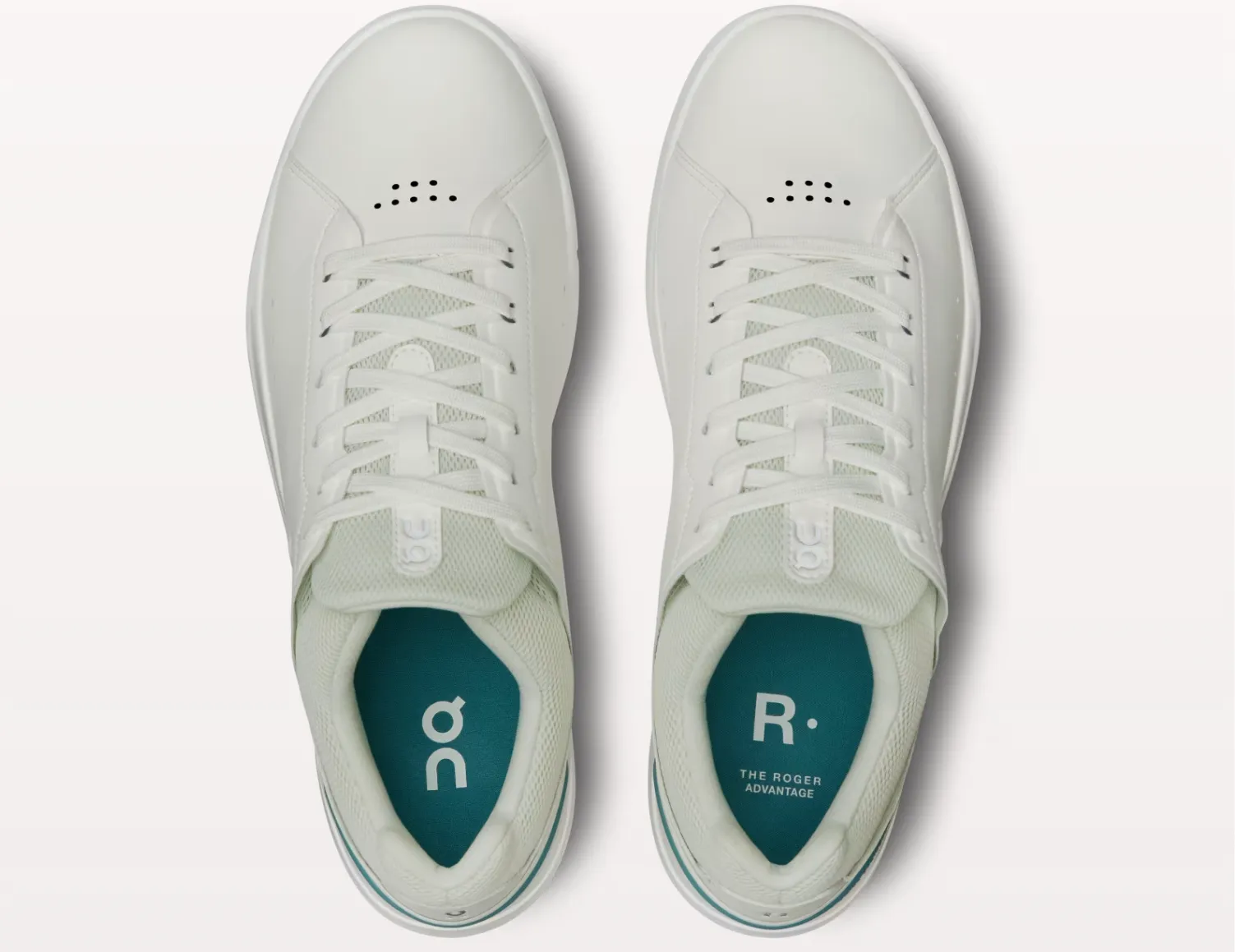 On Mens Roger Advantage 2- White/Ice (3MD10640202)