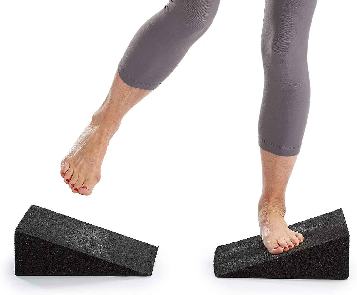 OPTP Slant (Pair) - Foam Incline Slant Boards for Calf, Ankle and Foot Stretching