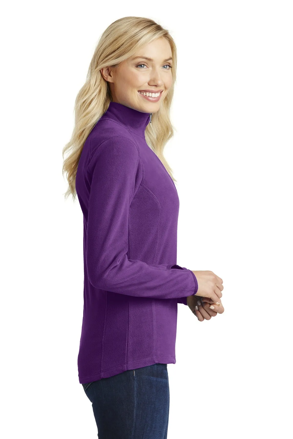 Port Authority® Ladies Microfleece 1/2-Zip Pullover. L224