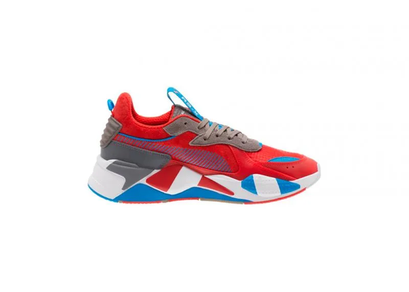 PUMA - Men - RS-X Retro - Red/Grey/Blue