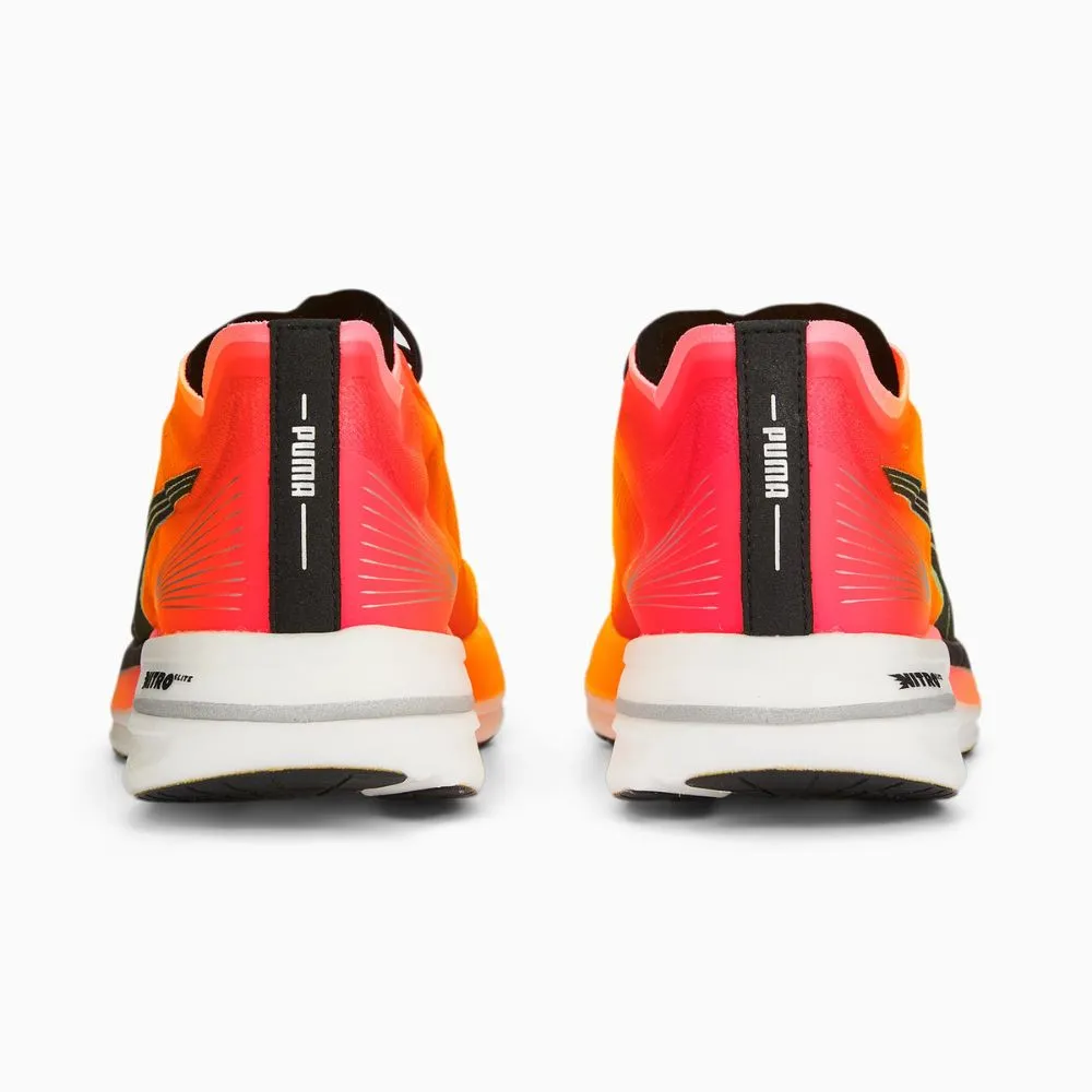 Puma Women  Deviate Nitro Elite Fireglow Running Shoe