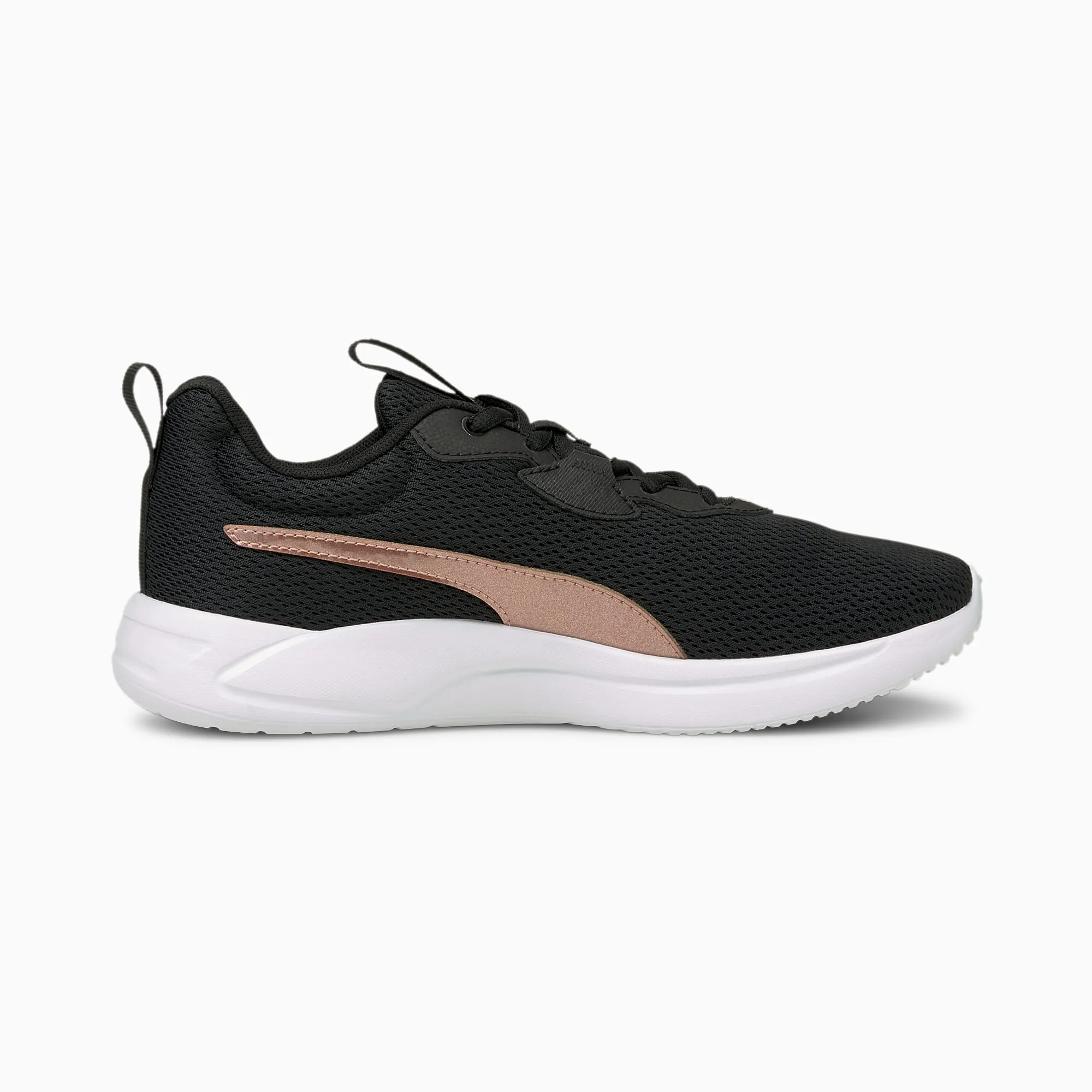 PUMA WOMENS RESOLVE METALLIC - PUMA BLACK/ROSE GOLD