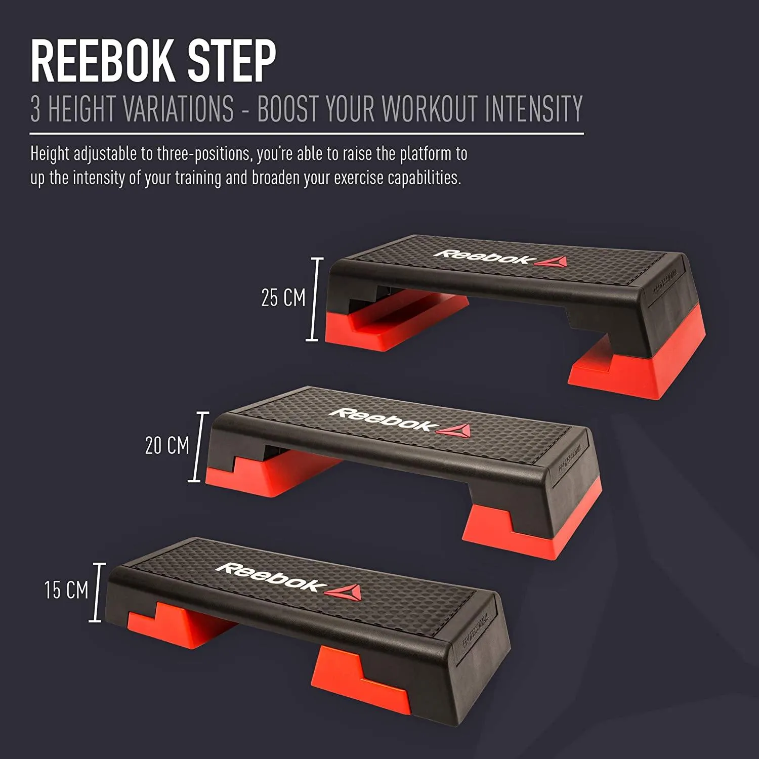 Reebok RSP-16150 Workout Step (Black/Red)