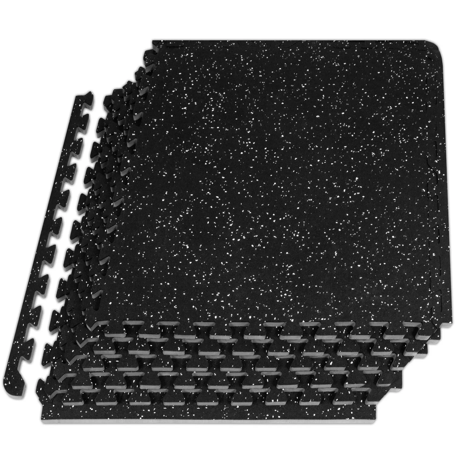 Rubber Top Exercise Puzzle Mat, 1/2-in