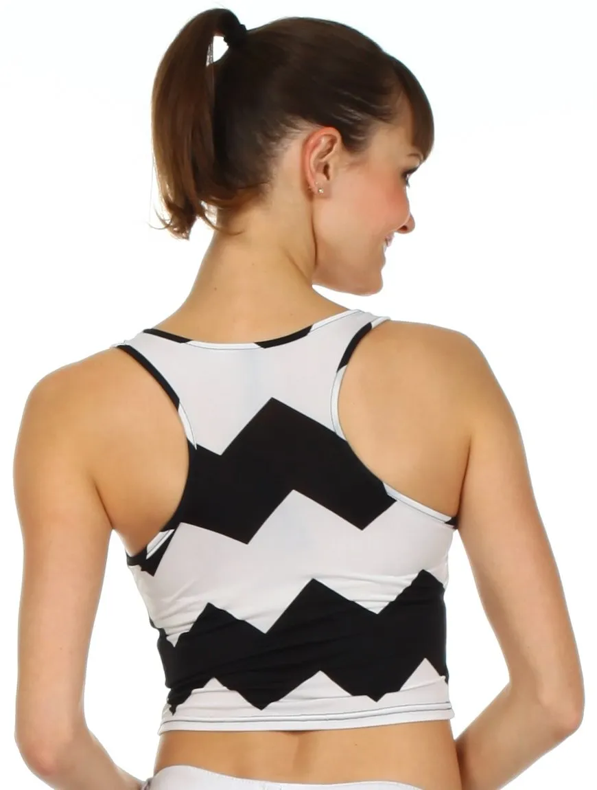 Sakkas Racerback Crop Top