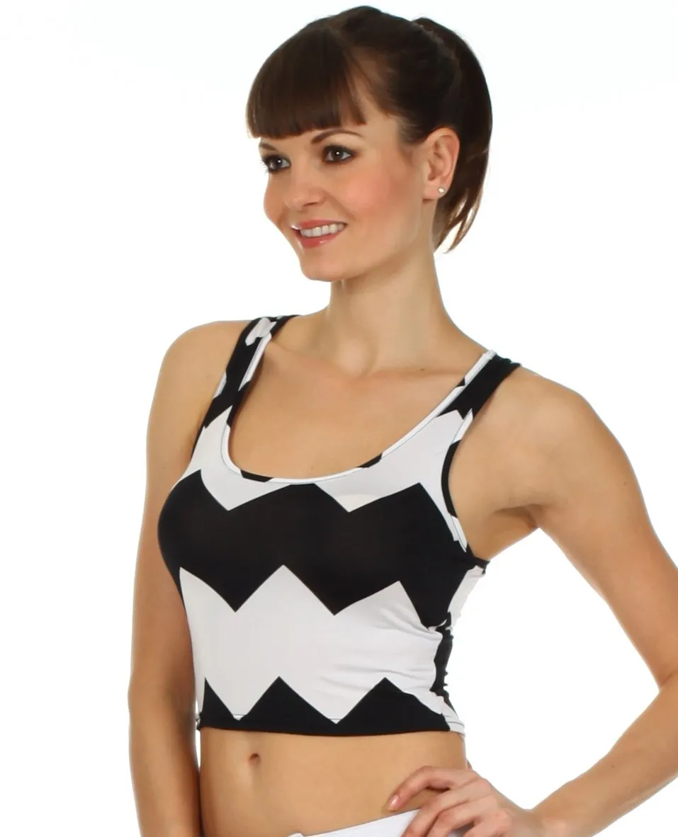 Sakkas Racerback Crop Top