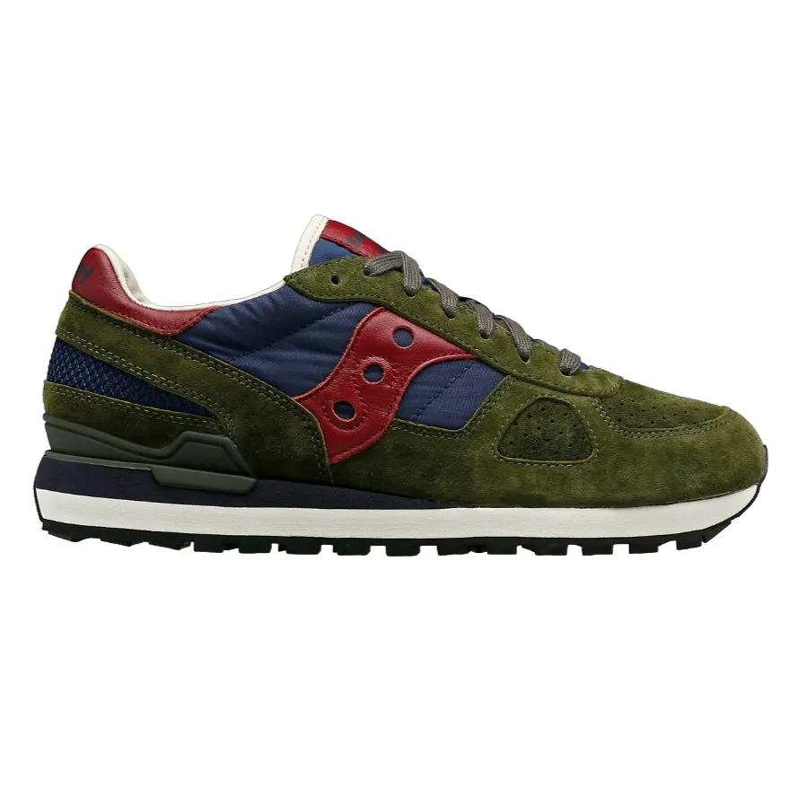 Saucony Originals scarpa sneakers da uomo Shadow Original S70780-2 verde foresta-blu