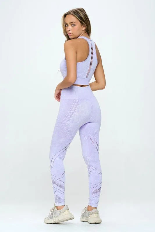 Seamless Two Piece Yoga Set