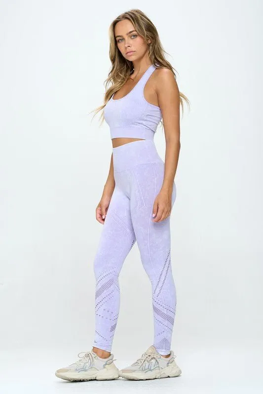 Seamless Two Piece Yoga Set