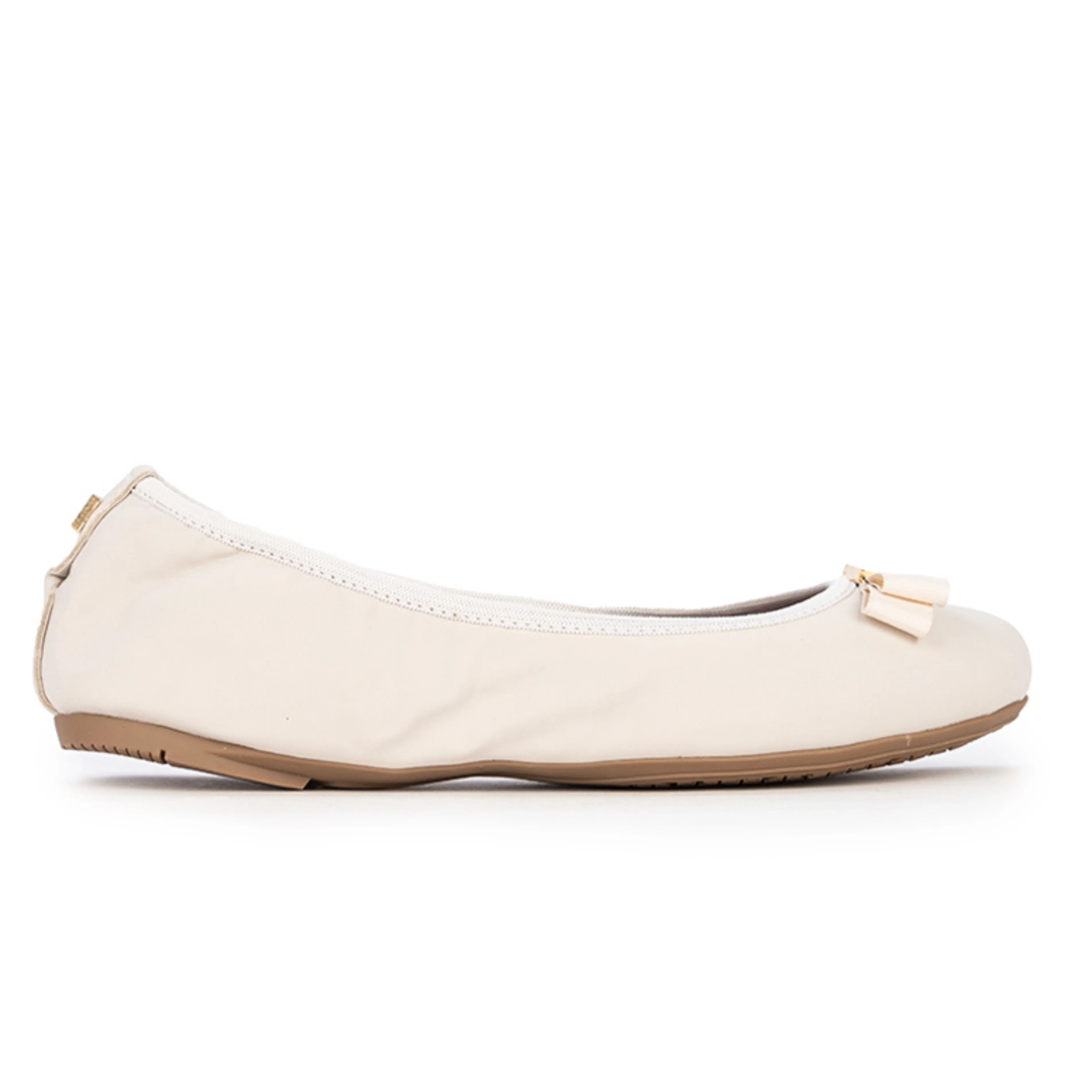 SHEA Ballet Flat Shoes - Ice White