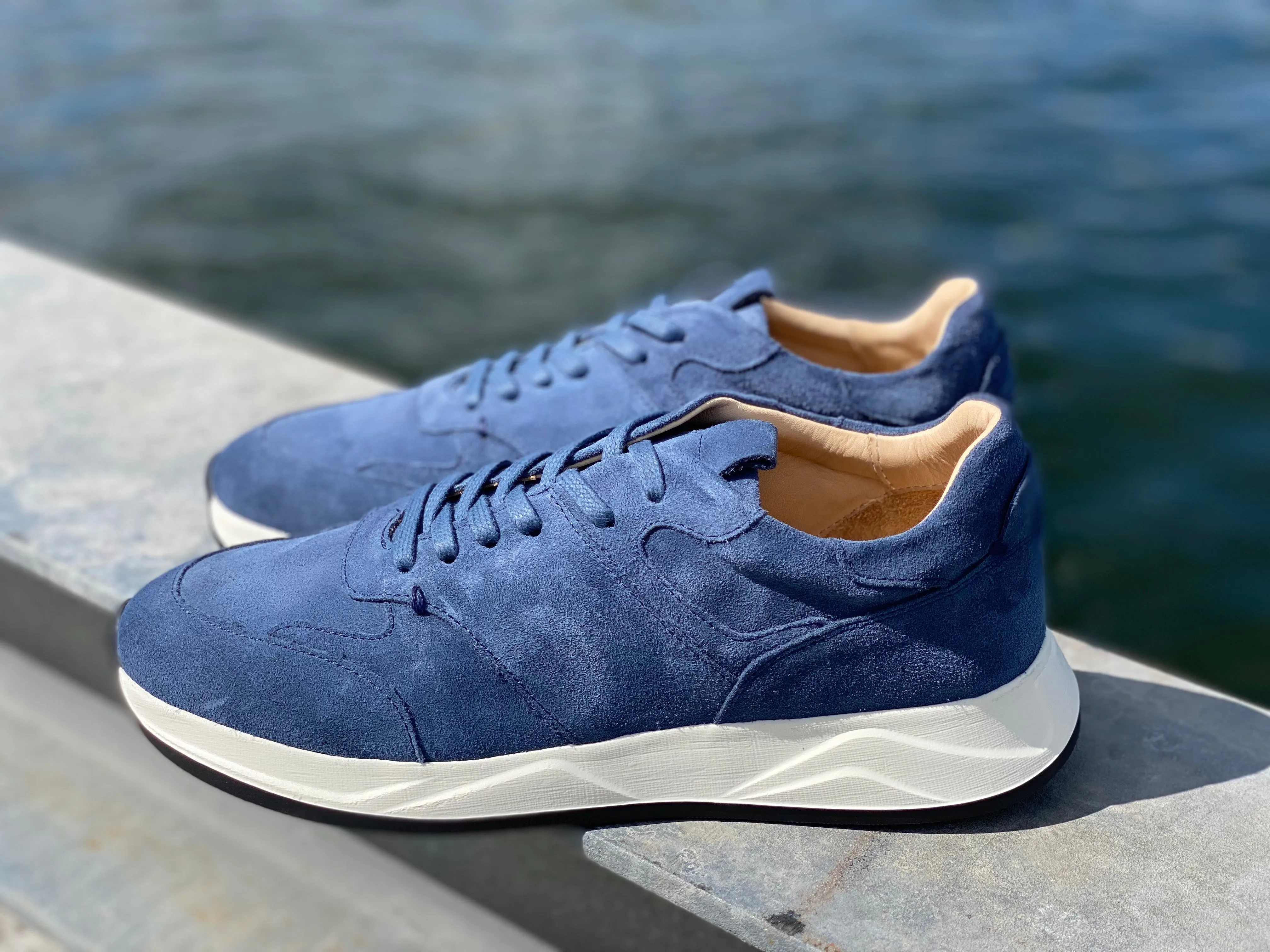 Simon suede navy