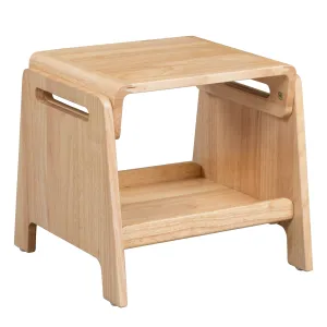 Sit or Step Stool, Kids Furniture, Natural