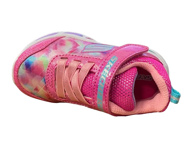 Skechers S Lights Litebeams Dance N Glow 10921N NPMT neon pink multi