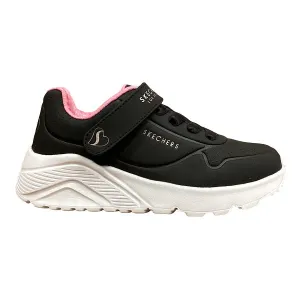 Skechers scarpa sneakers da bambina Uno Lite 310451L/BKRG nero-rosa-oro