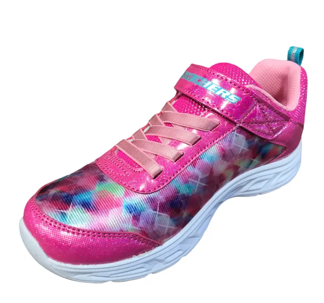 Skechers sneakers da bambina S Lights Litebeams Dance N Glow 10921L NPMT rosa shock