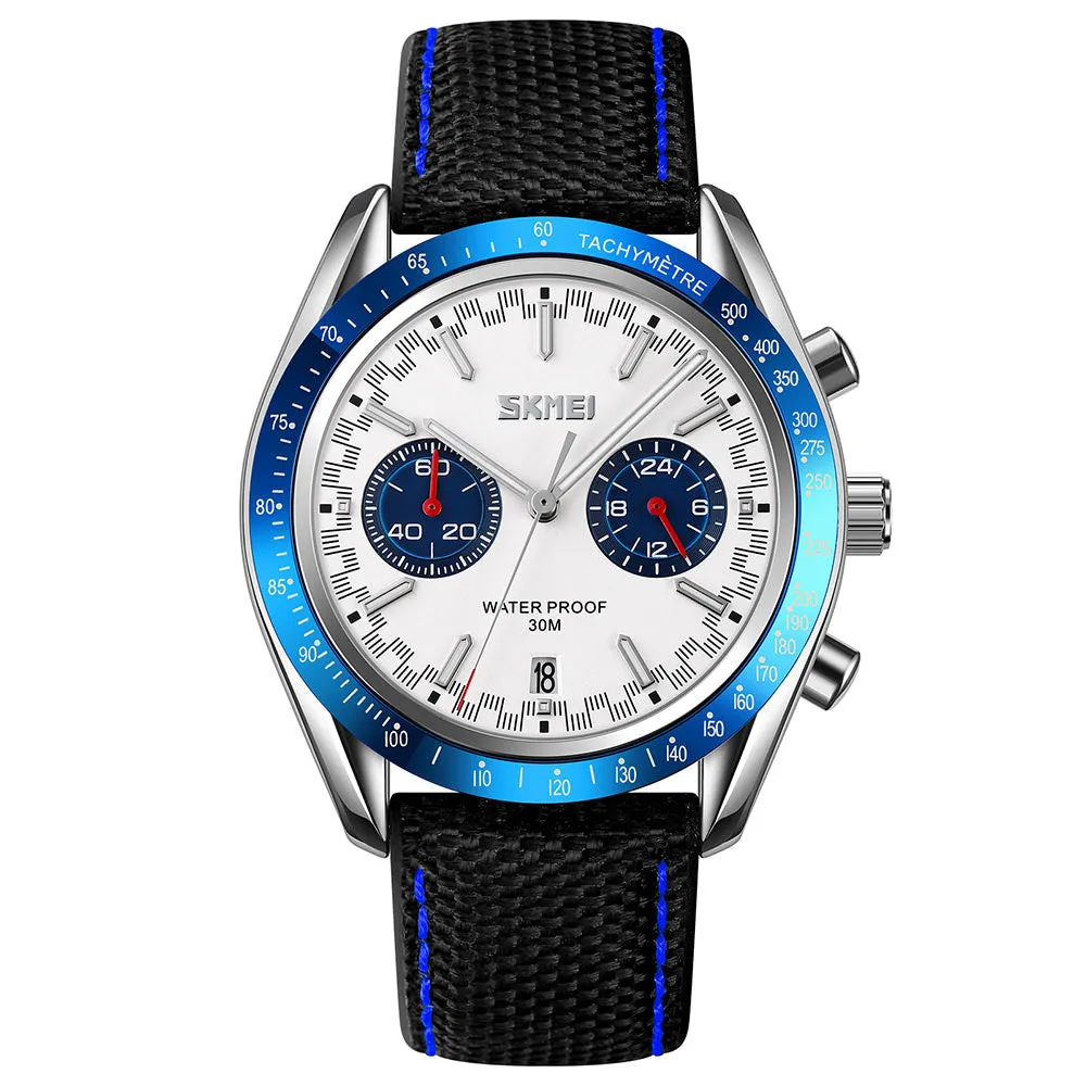 SKMEI 9292 Sports Style Pilot Watch for Men w/ Stopwatch & Calendar