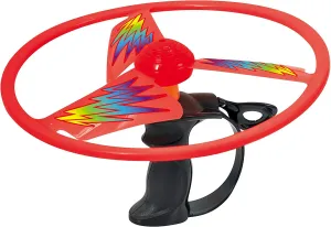 Sky Spin Flying Aerial Disc Launcher | 2 Large Wings Kid-Powered Learning | STEM Toy Early Childhood Development 6 Years and up | Summer Toy