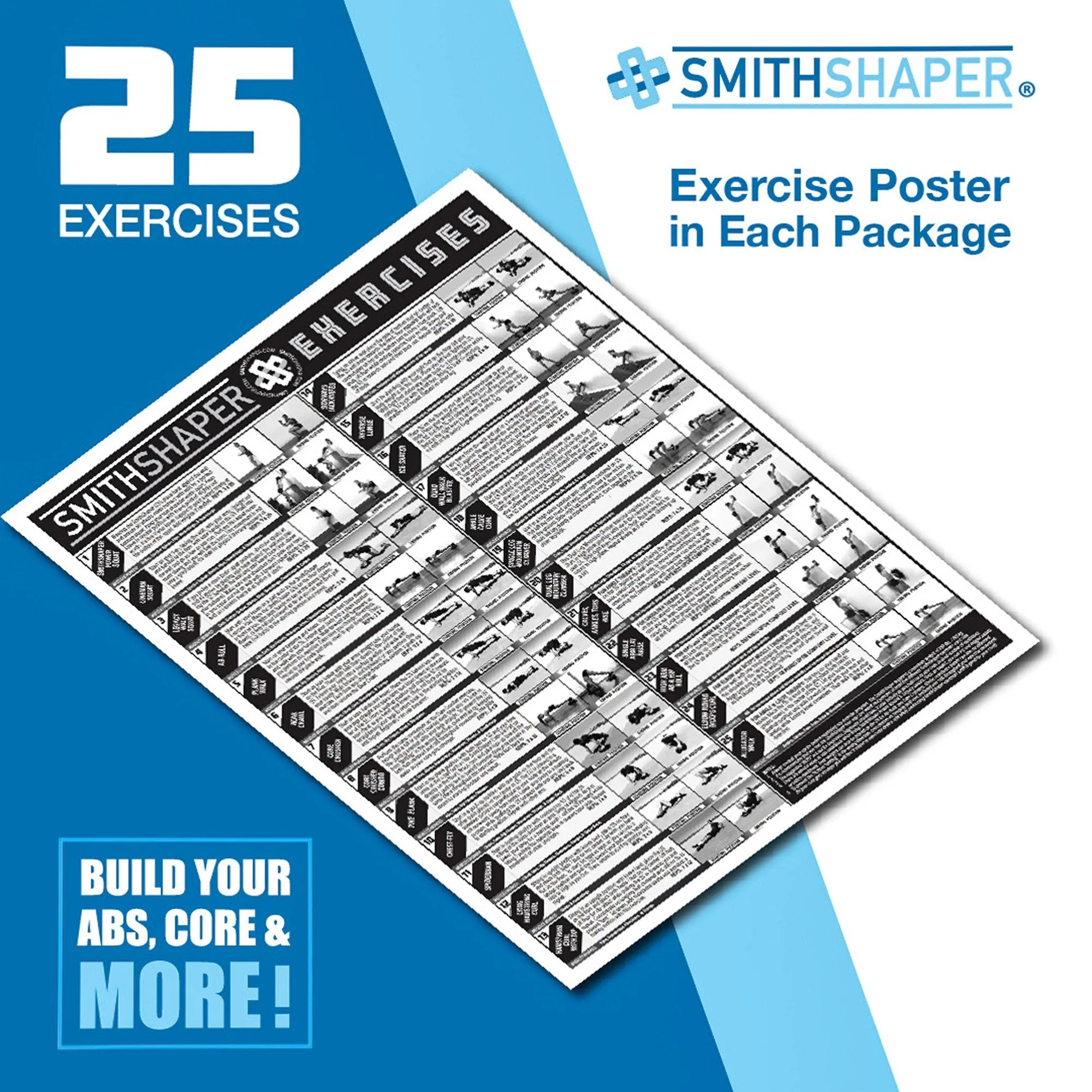 SmithShaper® PRO Strength Ab Squat Rider