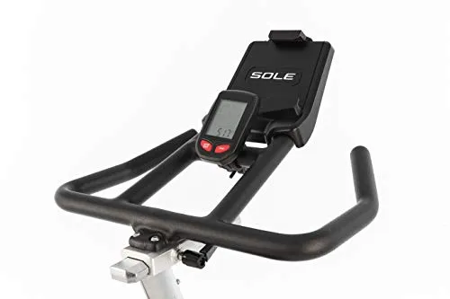 SOLE Fitness SB900 Light Upright Indoor Stationary Bike, Home and Gym Exercise Equipment, Smooth and Quiet, Versatile for Any Workout, Bluetooth and USB Compatible