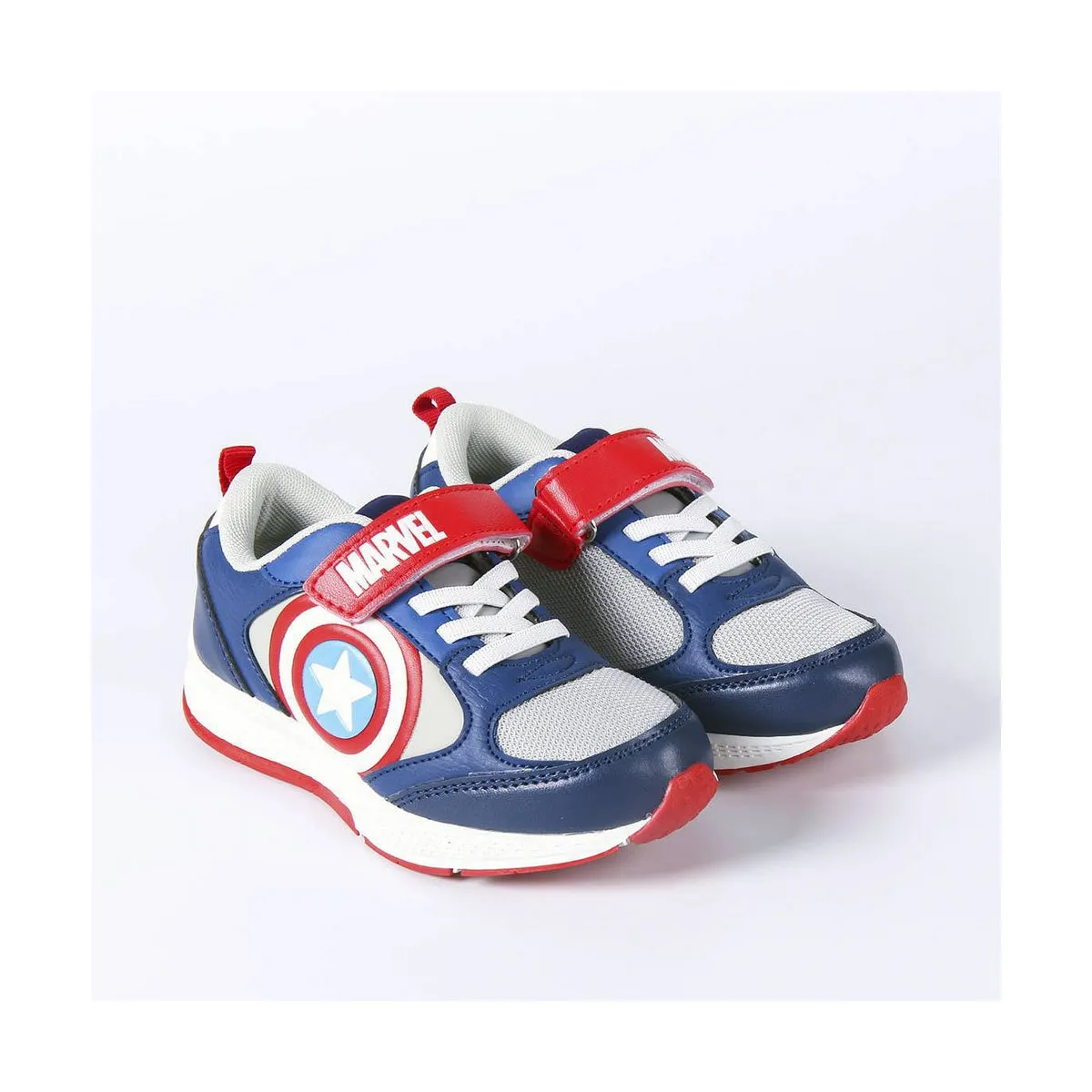 Sports Shoes for Kids The Avengers Blue Red