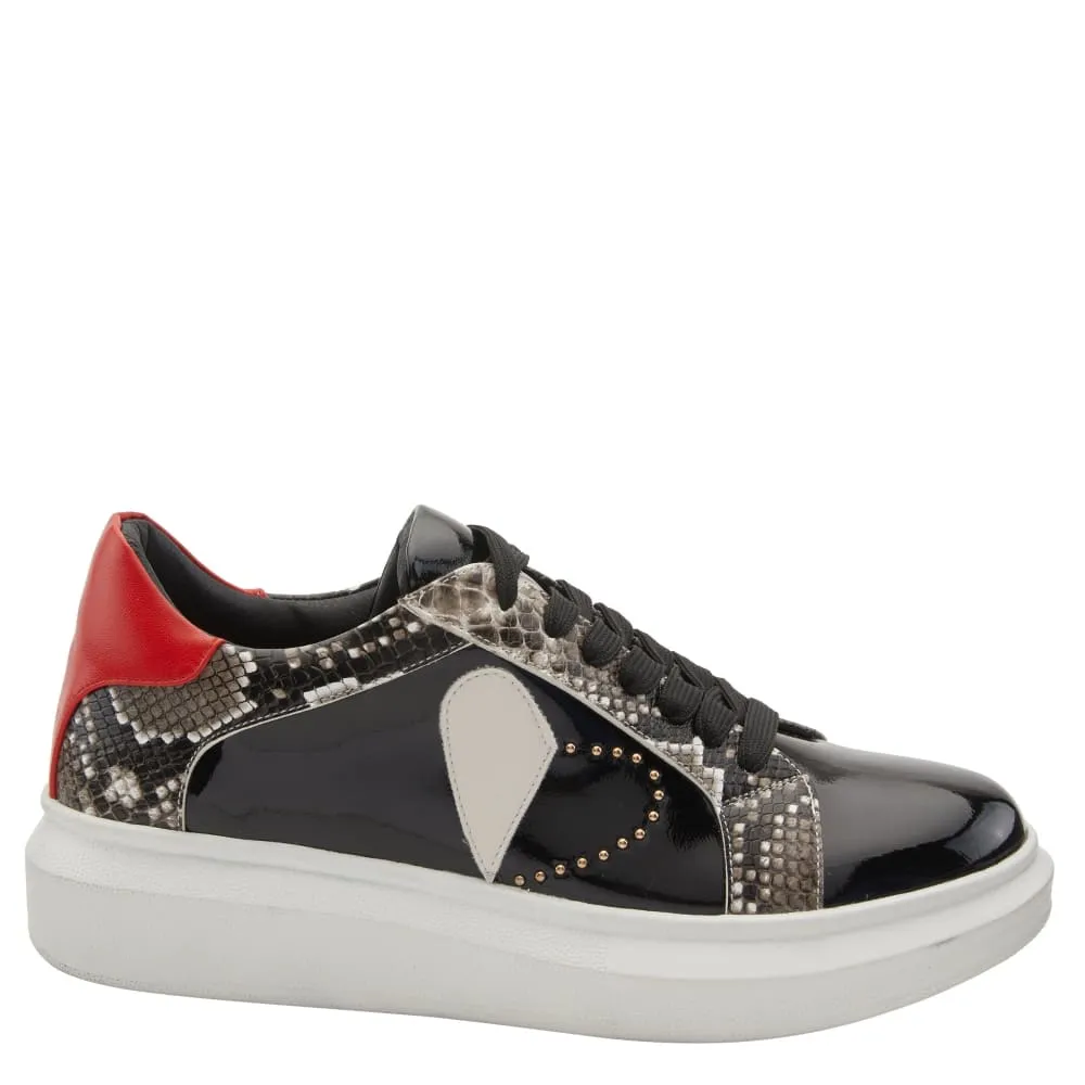 Spring Step Shoes Patrizia Heartthrob Lace Up Sneakers