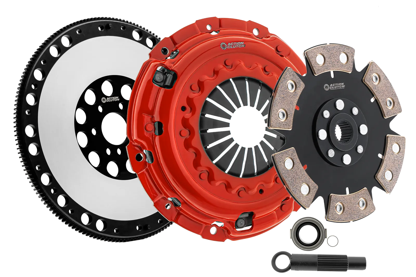 Stage 6 Clutch Kit (2MD) for Subaru Forester XT 2006-2013 2.5L DOHC (EJ255) Turbo AWD Includes Lightened Flywheel