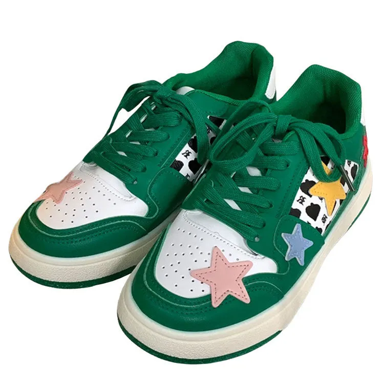 Star Behavior Aesthetic Sneakers