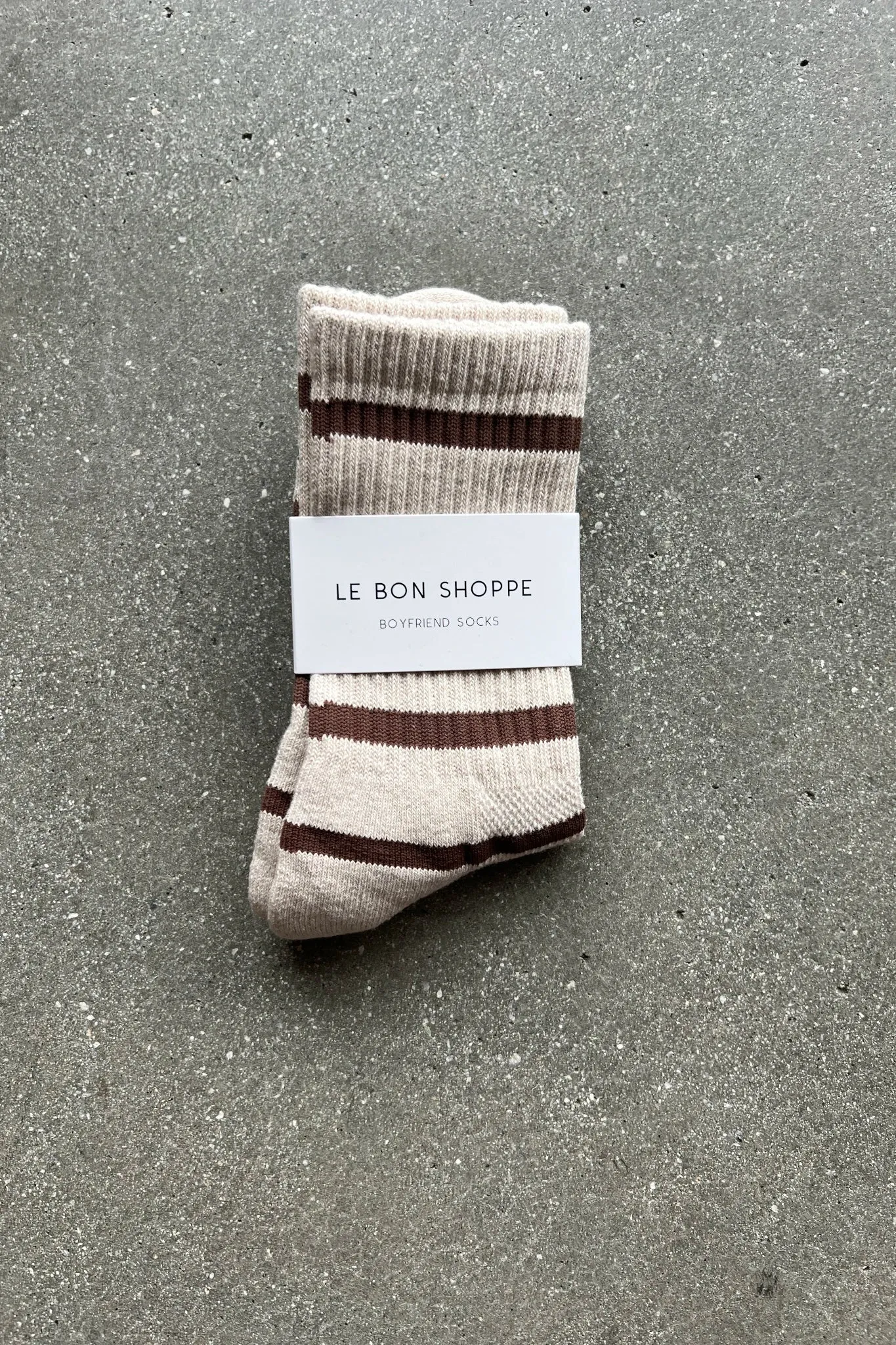 Striped Boyfriend Socks | Various Colours | by Le Bon Shoppe