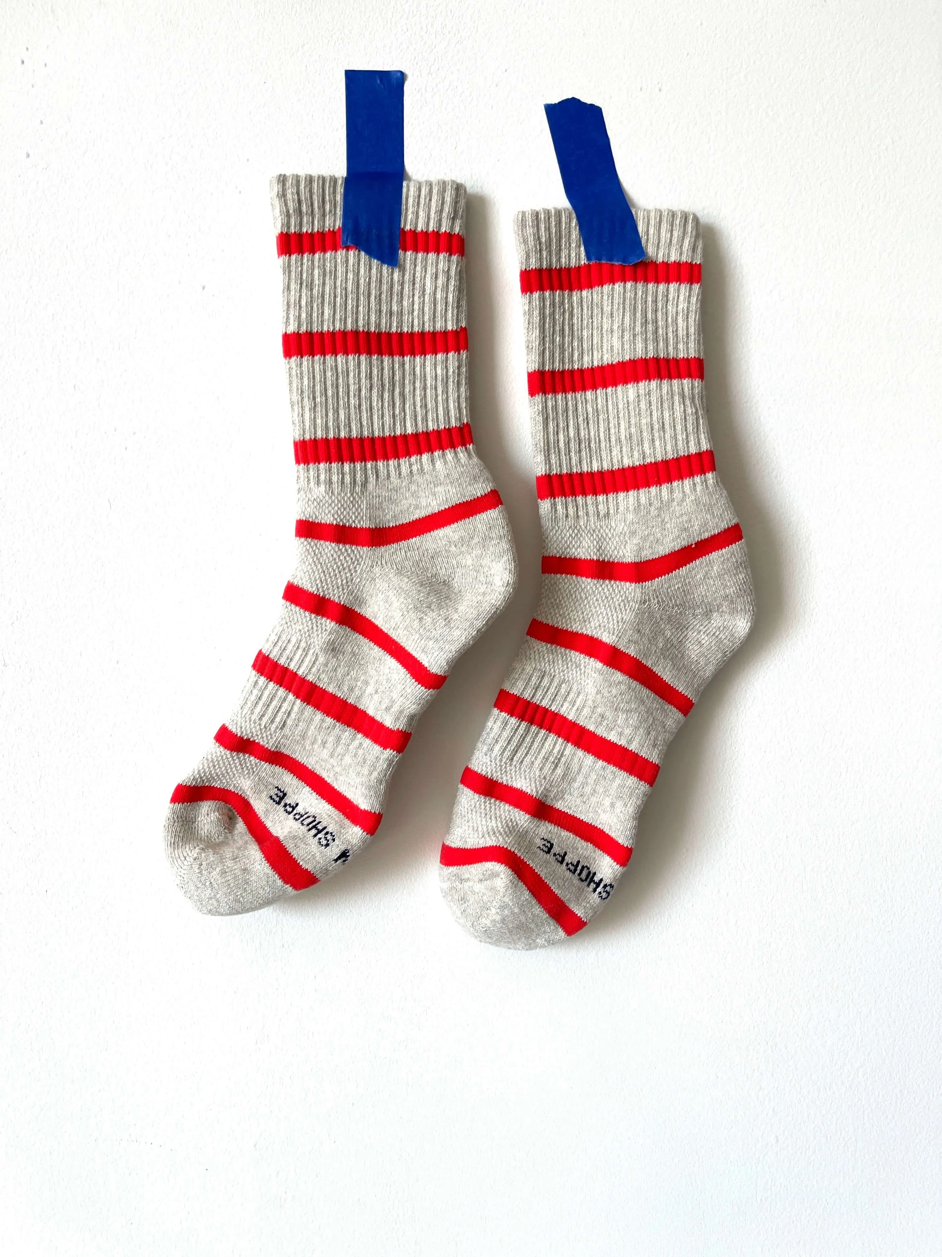 Striped Boyfriend Socks | Various Colours | by Le Bon Shoppe