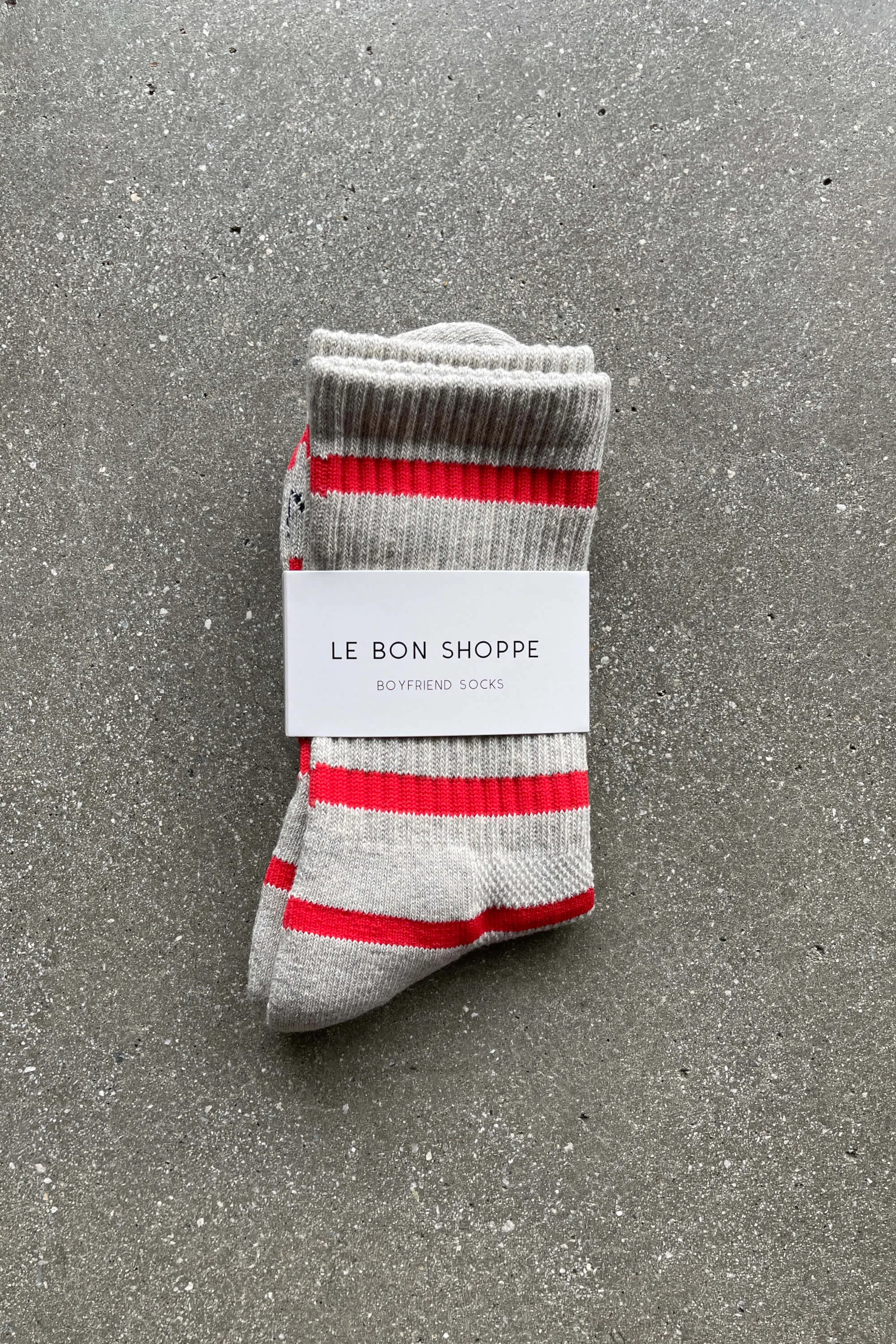 Striped Boyfriend Socks | Various Colours | by Le Bon Shoppe