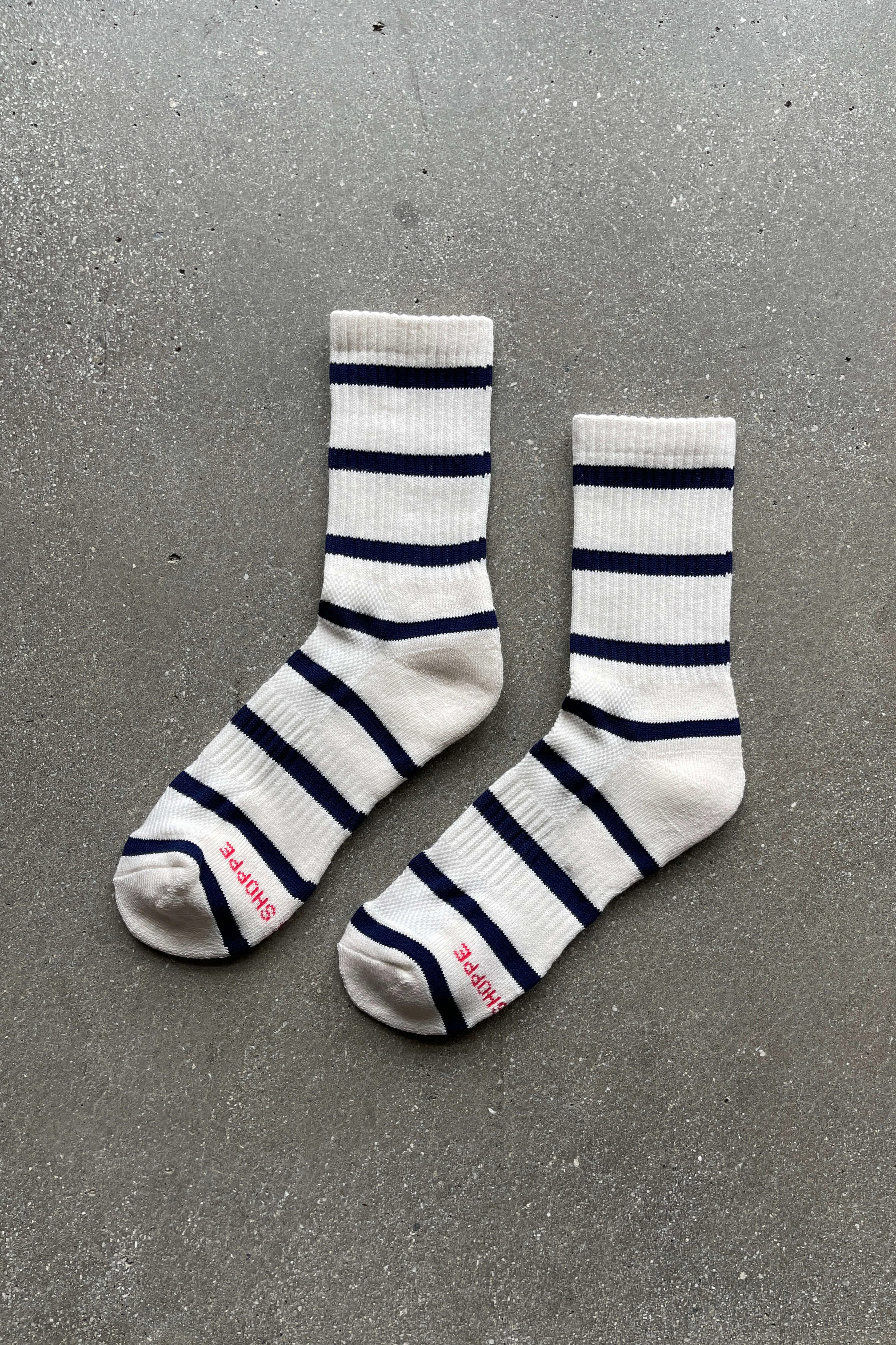 Striped Boyfriend Socks | Various Colours | by Le Bon Shoppe