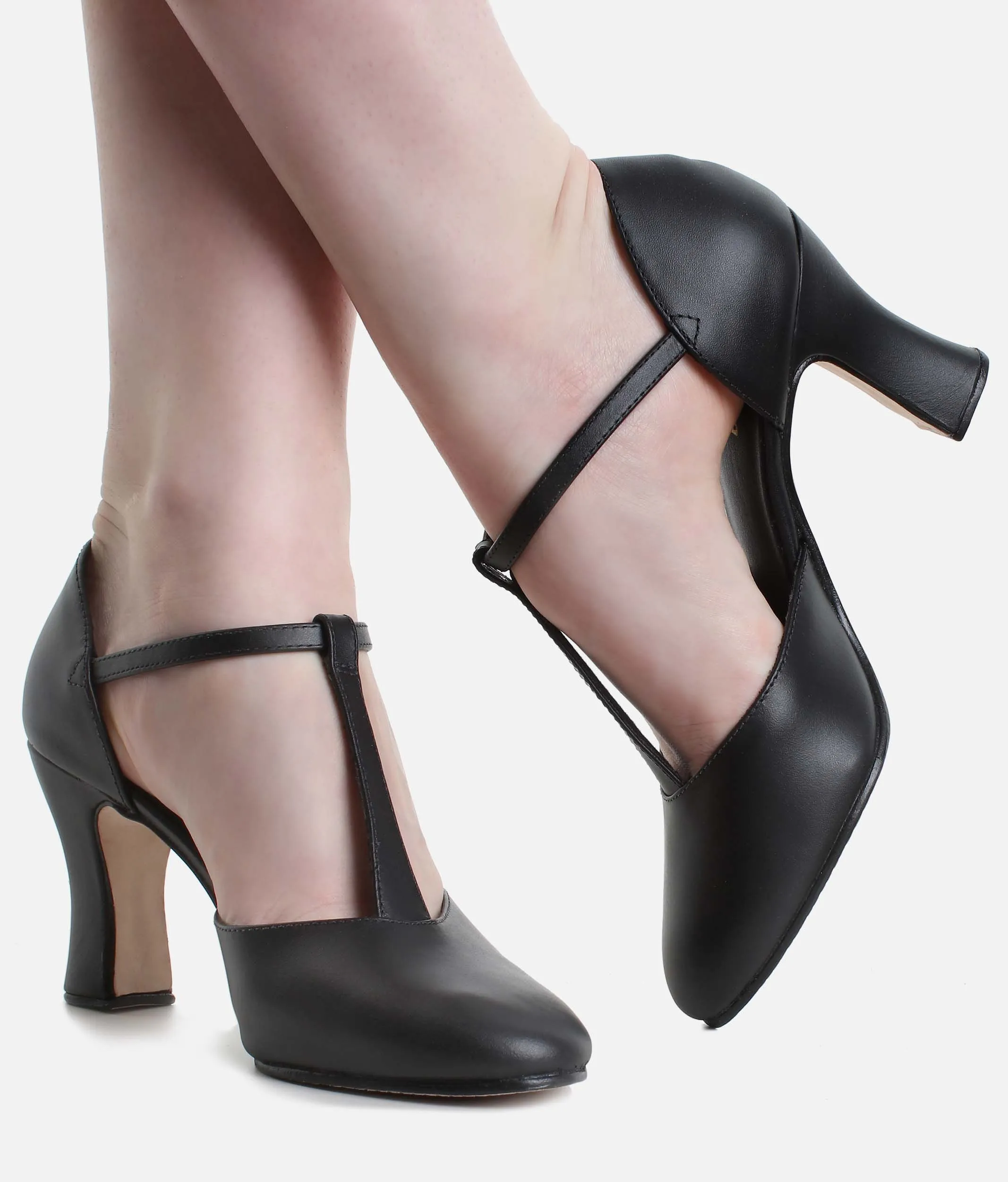 T-Strap Character Shoes, 3" High Heel  - CH98