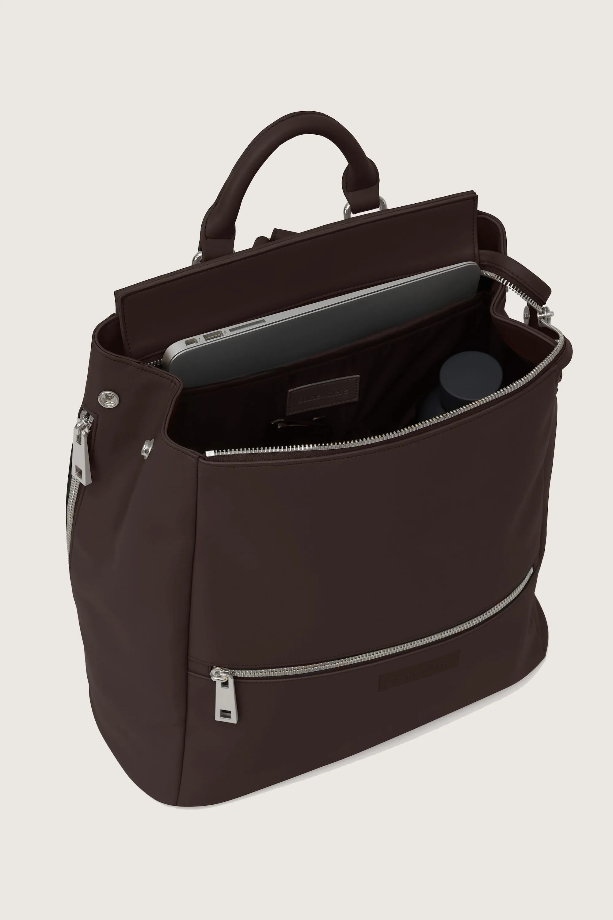 The Charli Backpack - Chocolate Brown