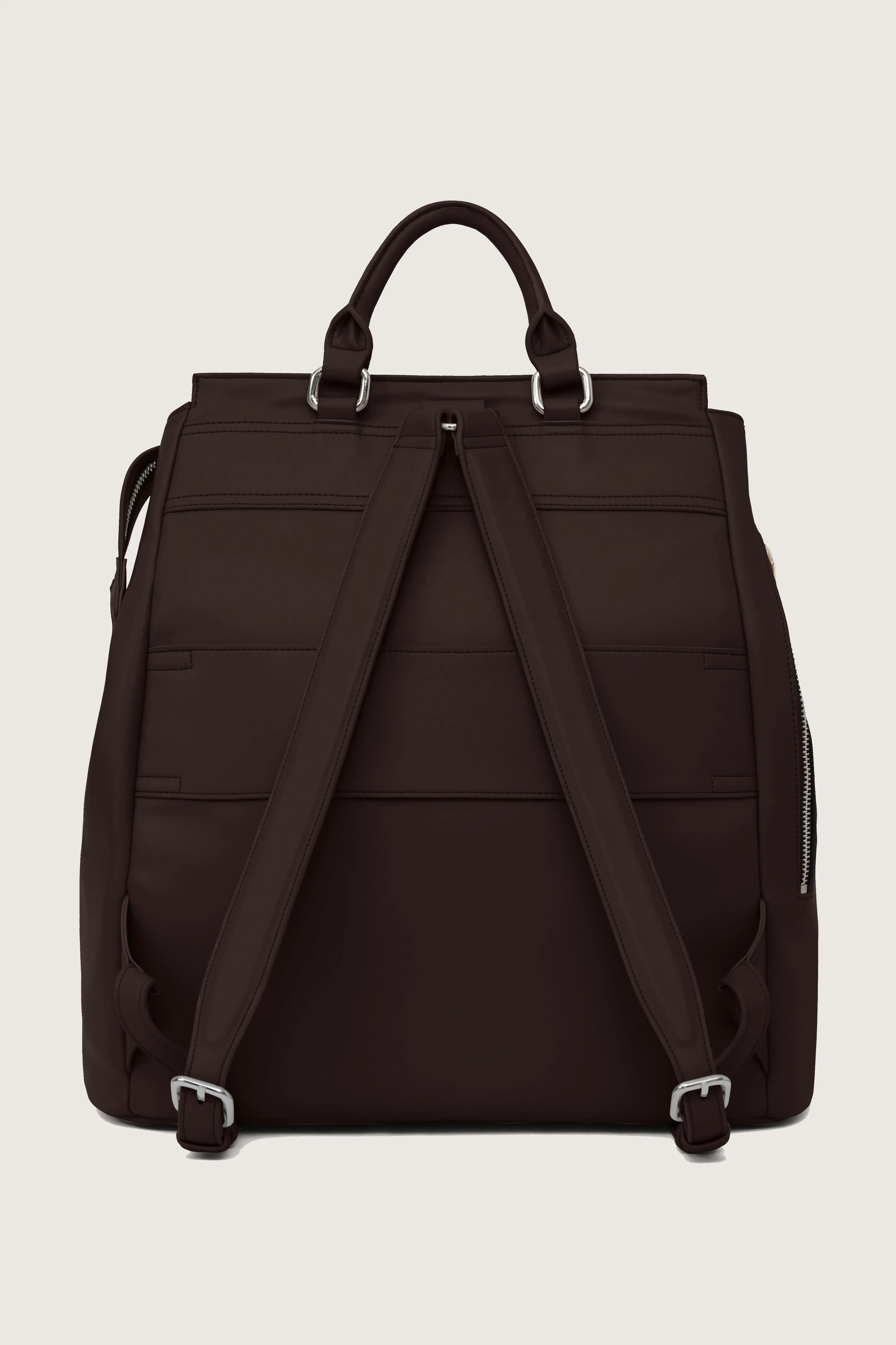 The Charli Backpack - Chocolate Brown