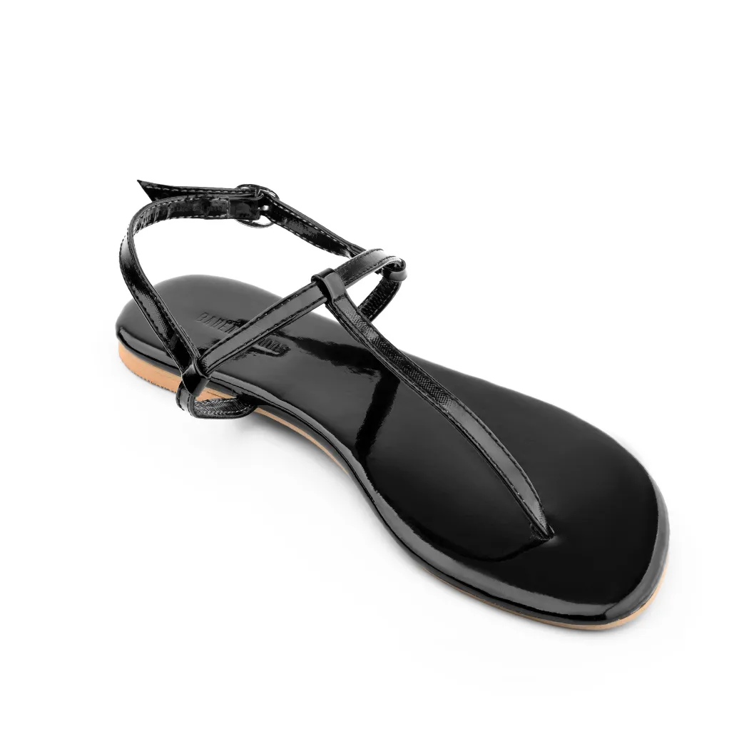 TIRA BLACK SANDALS