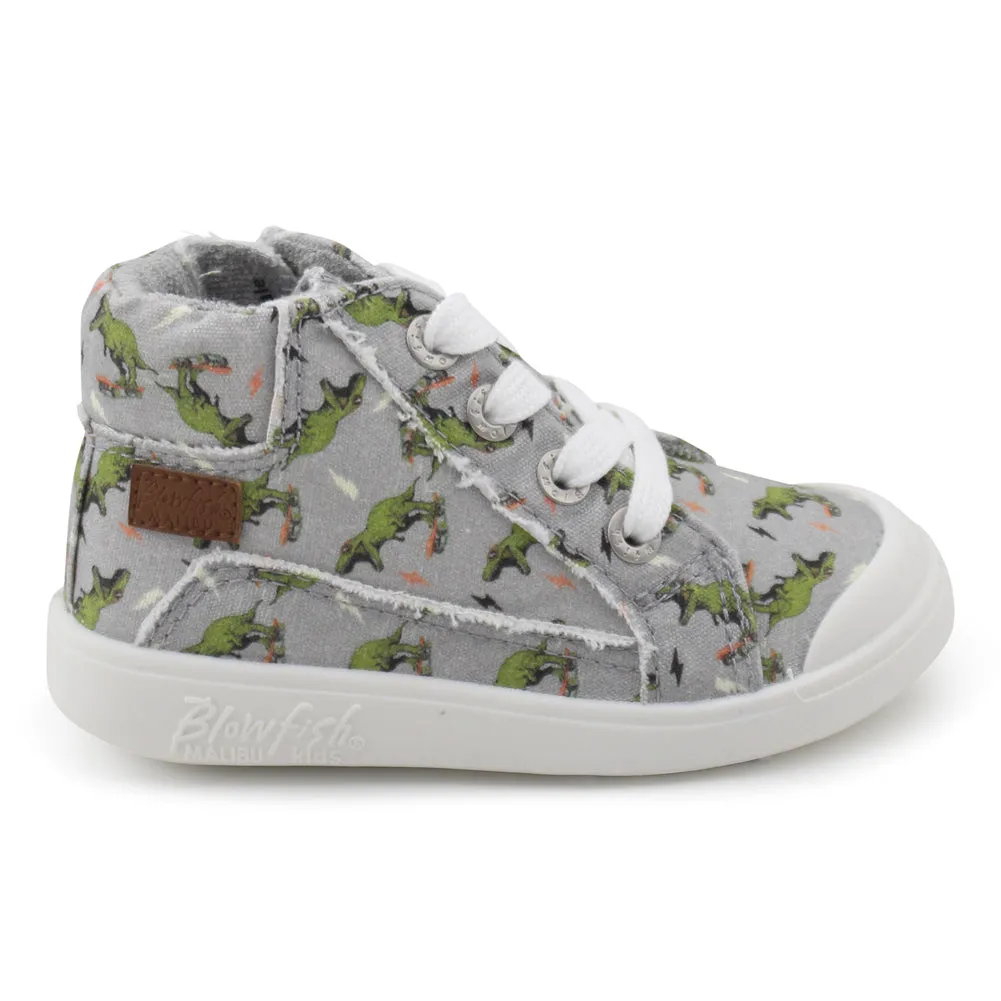 Toddler Vepper-TB in Gray Dino Hustle by Blowfish