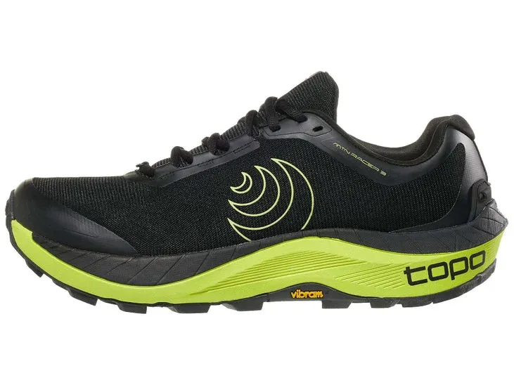 Topo Athletic | MTN Racer 3 | Men's | Black/Lime