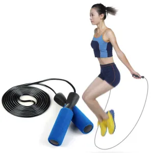 Trendy Cord Jump Rope With Handle Used For Fitness Training