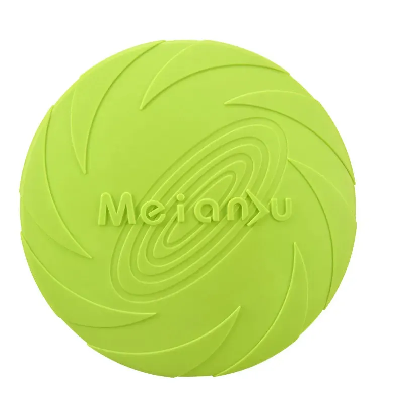 Ultra Durable Flying Frisbee for Dogs - Bite-Proof Rubber, Interactive Toy in 3 Sizes for Safe Outdoor Play