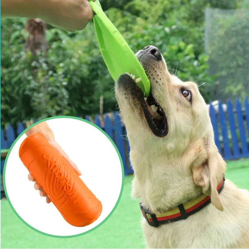 Ultra Durable Flying Frisbee for Dogs - Bite-Proof Rubber, Interactive Toy in 3 Sizes for Safe Outdoor Play