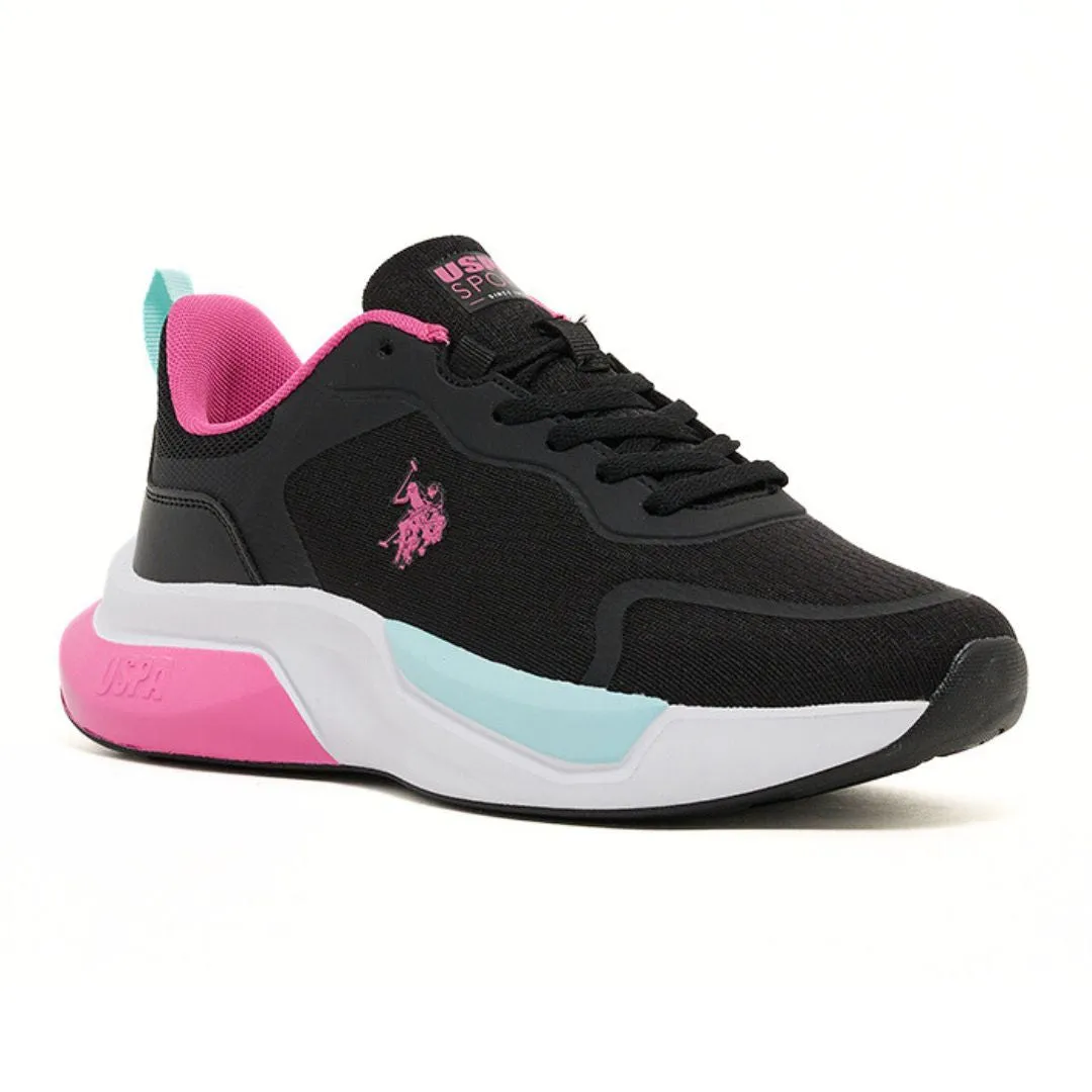 U.S. POLO ASSN. WILLY WMN 4FX Sneakers Women - BLKPNK